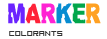 Marker colorants